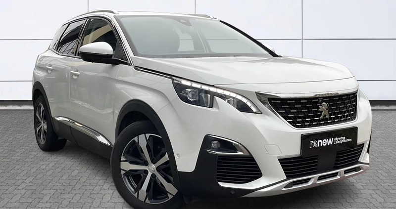 Peugeot 3008 cena 84900 przebieg: 124500, rok produkcji 2019 z Karpacz małe 301